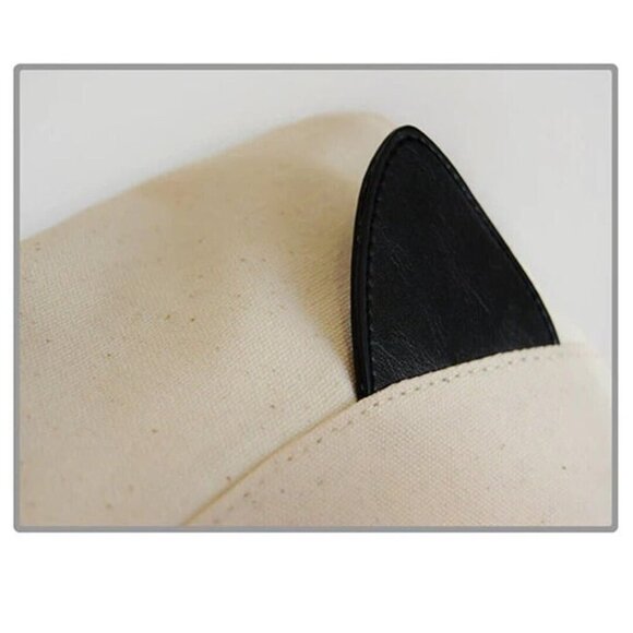 Off-White Spirit Fox Backpack - Pink Sakura Cherry Blossom - Magnetic Closure‎ - Picture 5 of 5